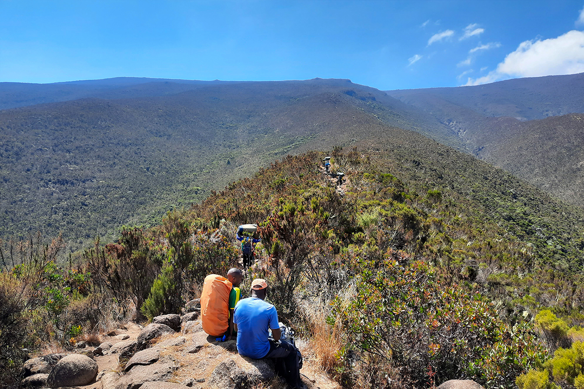 Kilimanjaro Descending